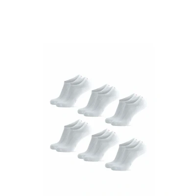 Imagen de DANISH ENDURANCE Calcetines Cortos e Invisibles para Hombre y Mujer (Blanco, EU 39 42)