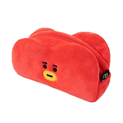 Imagen de Grupo Erik Estuche Escolar BT21 Tata, Rectangular Vuelta al Cole BTS Producto con Licencia Oficial, Rojo