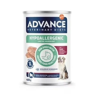 Imagen de Advance Diets Comida Húmeda para Perros Hypoallergenic con Cordero 400g