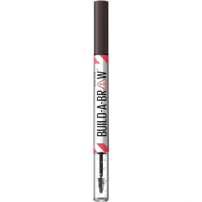 Imagen de L&#039;Oréal Maybelline New York Build A Brow 2 en 1 con Rotulador preciso y Gel Fijador de cejas, Tono: 259 Ash Brown