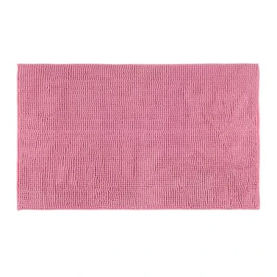 Imagen de Gözze Alfombrilla de baño antideslizante, muy suave, microfibra, 70 x 120 cm Rosa malva