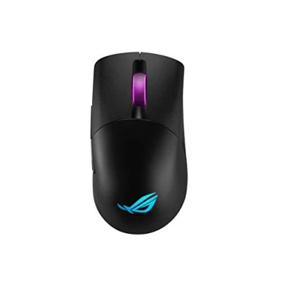 Imagen de ASUS ROG Keris Wireless FPS Gaming Mouse, 3 Mode Connection 2.4 GHz / Bluetooth Wired USB, 16,000 DPI Optical Sensor, 7 Programmable Buttons, RGB, Ergonomic, PBT Keys, Swappable Switches, Black