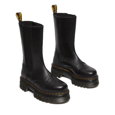 Imagen de Dr. Martens Audrick Chelsea TALL Botines con plataforma, Mujer, Talla: 40, Black lux Zapatos