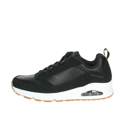Imagen de Skechers Zapatillas, Hombre, Talla: 40, Black leather / pu white trim Zapatos