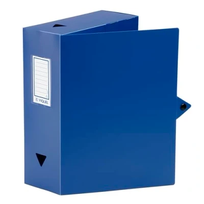 Imagen de Viquel Class Doc Caja para archivar (polipropileno, ancho 100 mm, color azul