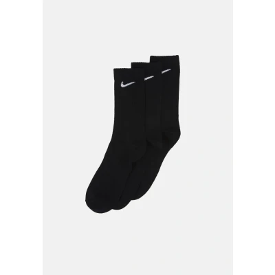 Imagen de Nike Performance Everyday CREW Unisex 3 PACK Calcetines de deporte, Talla: 42 46, Black/white