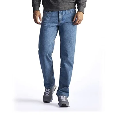 Imagen de Lee Jeans de Pierna Recta Ajuste Regular para Hombre, Light Stone, 34W x 34L