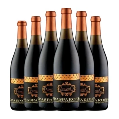 Imagen de Puianello Lambrusco Grasparossa Emilia Romagna 75 cl Vino tinto (Caja de 6 Botellas cl)