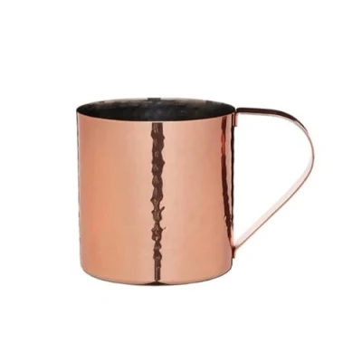 Imagen de BarCraft 550 ml de acero inoxidable Luxe Lounge para cócteles Moscow Mule Taza, cobre