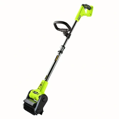 Imagen de RYOBI Limpiador de Suelos Inalámbrico 18V ONE+ Uso en Superficies Duras Jardín Mango Ergonómico y Tubo Telescópico Se Entrega con 1 Cepillo Universal RY18PCB 0