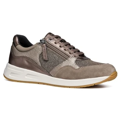 Imagen de Geox D Bulmya B, Zapatillas Mujer, Taupe Dk Beige, 41 EU