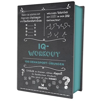 Imagen de Quiz Box IQ Workout: 100 Denksport Übungen