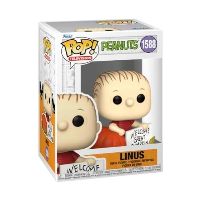 Imagen de Funko Pop! Movies: ITG PiecesB Linus Van Pelt Peanuts TV Specials Figura de Vinilo Coleccionable Idea Regalo Mercancia Oficial Juguetes para Niños y Adultos Fans