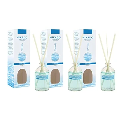 Imagen de PACK3 MIKADO AMBIENTADOR 100ml OCEANO(PLUS HOME)