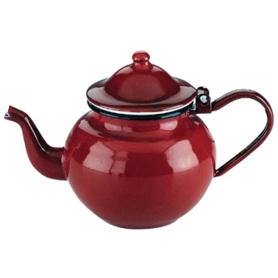 Imagen de Ibili Tetera ROJA 0,75 LTS, Stainless Steel, Rojo, 10 x 20 cm