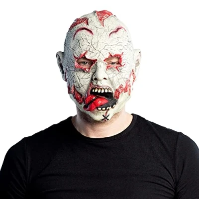 Imagen de Boland máscara de terror látex para adulto, Halloween y carnaval, accesorio disfraz fiestas temáticas