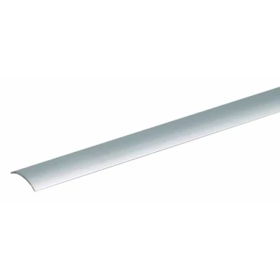 Imagen de Alberts 490096 Perfil de transición, Autoadhesivo, Aluminio, anodizado plateado, 900 x 30 mm