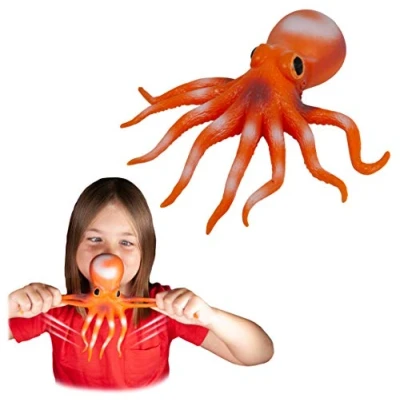 Imagen de Rep Pals Pulpo, Juguetes elásticos de Deluxebase. Réplicas Animales súper Que parecen Reales. Ideales para niños y niñas