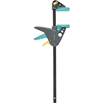 Imagen de wolfcraft Sargento monomanual PRO M, 300 mm I 3457000 para una cómoda sujeción, ideal proyectos de bricolaje