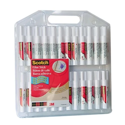 Imagen de 3M Scotch Pegamento en barra, paquete de 24 unidades