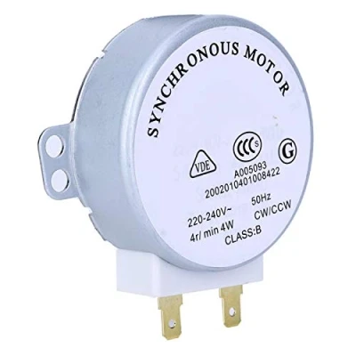 Imagen de Motor Síncrono TYJ50 8A7 de 2 Piezas, Placa Giratoria Microondas, Sincrónico, AC220 240V 50 HZ para Rotación Bandeja Horno Microondas