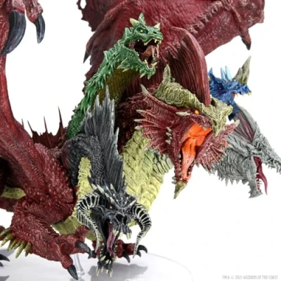 Imagen de D&amp;D Icons of The Realms Miniatures: Gargantuan Tiamat WizKids Dragon