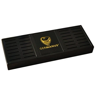 Imagen de GERMANUS Humidor Premium XL negro incluye soporte magnético e instrucciones (idioma español no garantizado)