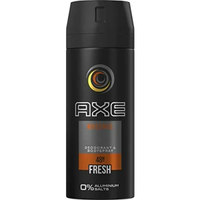 Imagen de Axe Spray corporal almizcle sin sales de aluminio, 6 x 150 ml, desodorante masculino