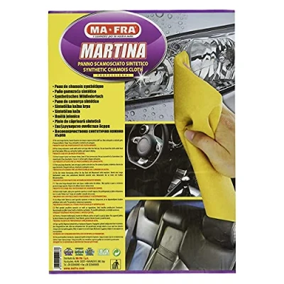 Imagen de Mafra Martina, tela de gamuza sintética, alta absorción y resistencia al desgaste, eficaz en la limpieza las partes internas externas del automóvil