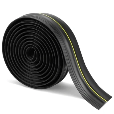 Imagen de QWORK® 4.8m sello de umbral puerta garaje, burlete goma para garaje