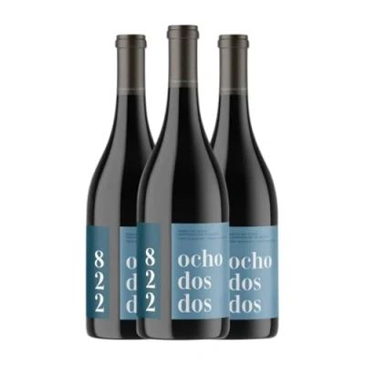 Imagen de Pagos de Anguix 822 Ocho Dos Tinta del País Tempranillo Ribera Duero 75 cl Vino tinto (Caja 3 Botellas cl)