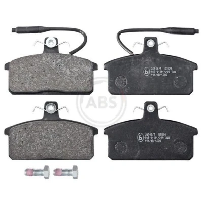 Imagen de A.B.S. 36146/1 Juego de pastillas freno con sensor desgaste incorporado SEAT: Marbella Hatchback, 124 Berlina, 127, FIAT: Coupé, X 1/9