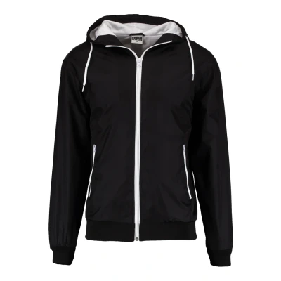 Imagen de Urban Classics Contrast Windrunner Chaqueta fina, Hombre, Talla: 5XL, Black/white