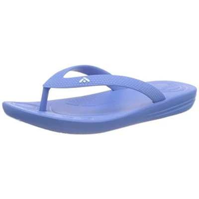 Imagen de Fitflop Iqushion Kids Junior Ergonomic Flip Flops, Chanclas Unisex niños, Azul Rocket, 18 EU