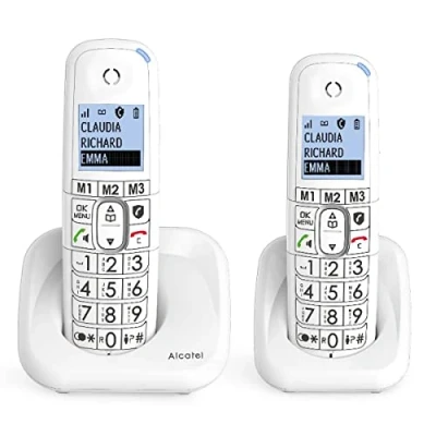 Imagen de ¡Oferta 20% ! Alcatel Dec Xl785 Duo Blanco Telefono Sobremesa