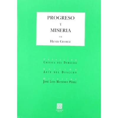 Imagen de Progreso Y Miseria