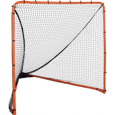 Imagen de VEVOR Portería de Lacrosse Portátil Jaula 2,1x1,8x1,8 m con Red y Bolsa Transporte Equipo Entrenamiento Fácil Configuración en el Jardín del Patio Trasero Parque al Aire Libre