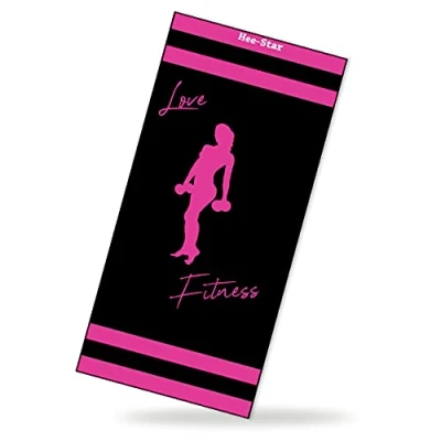 Imagen de Hee Star Toalla Gimnasio Mujer de Microfibra Ideal para Fitness Deporte Secado Rapido y Ultraligera Accesorios