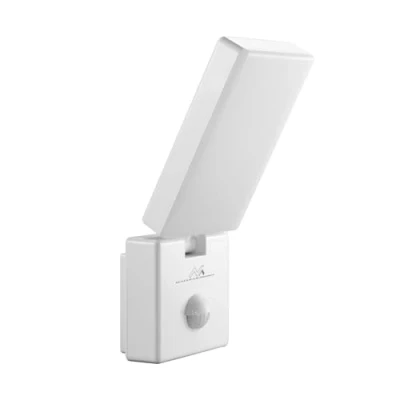 Imagen de Maclean MCE516 Lámpara LED con Sensor de Movimiento y Crepuscular, Iluminación Pared para Exterior, 10W, 800lm, Blanco Neutro 4000K, IP65 Resistente al Agua