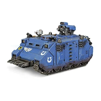 Imagen de Games Workshop Warhammer Juego Space Marine Razorback, Color Negro (99120101064)