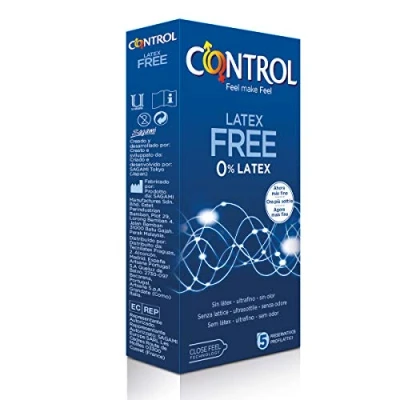 Imagen de Control Latex Free Preservativos 5 Unidades