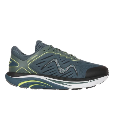 Imagen de MBT 2000 II LACE UP Zapatillas running para hombre color:BLUE/LIME talla:44.5