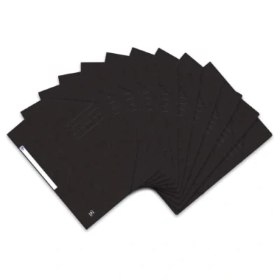 Imagen de Oxford 400116328 Top Fille Carpeta (10 unidades, DIN A4), color Negro