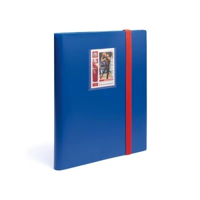 Imagen de Leuchtturm 369505 TCG Album Slim con 20 fundas para 360 cartas coleccionables como Pokémon o Digimon tapa blanda rojo negro
