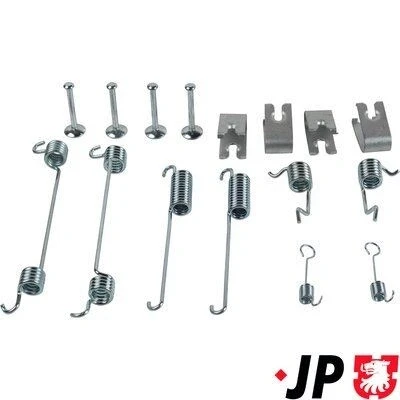 Imagen de JP GROUP 1564000310 Juego de accesorios, zapatas freno Eje trasero FORD: Escort 5 Cabrio, FIESTA 3, 6