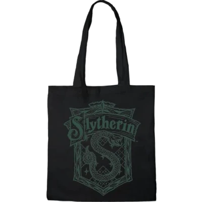 Imagen de HARRY POTTER TOTE BAG SLYTHERIN, REFERENCIA: BWHAPOMBB008, NEGRO, 38 x 40 cm