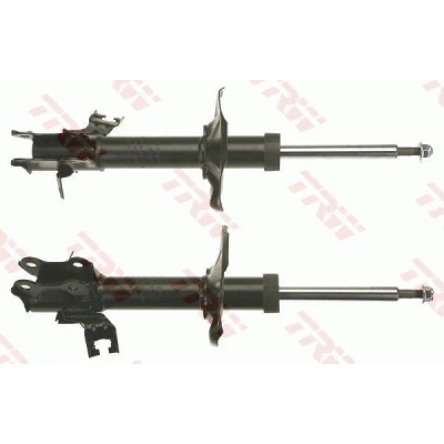Imagen de TRW TWIN JGM9801T amortiguador Eje delantero Presión de gas 45 20 Bitubular Columna Espiga arriba, Puente abajo M12x1.25