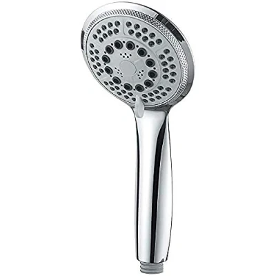 Imagen de GRIFEMA Alcachofa de ducha, ducha mano Grande, 5 chorros, 100 mm, Cromo [Exclusivo en Amazon]