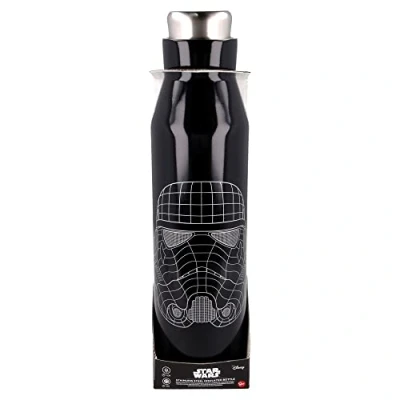 Imagen de Botella reutilizable térmica de acero inoxidable 580 ml Star Wars