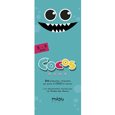 Imagen de Cocos game (8 9 años): 366 preguntes i respostes per posar el coco en marxa (MIAU PLAY CAT)